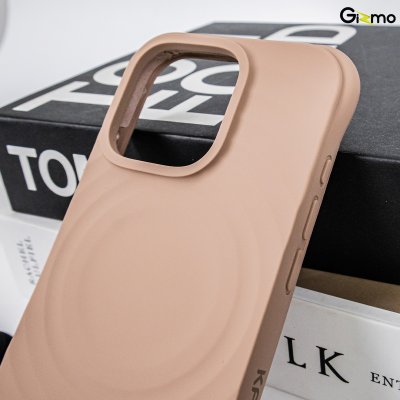 Kaono Surface waves with magsafe เคสซิลิโคน เคสชาร์จได้ กันกระแทก สำหรับ iPhone 16