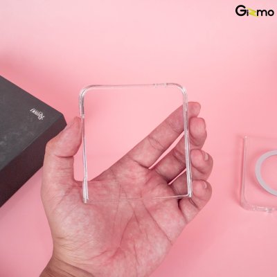 Gizmo Defense Twinkle เคสใส Z Flip7 กากเพชร Magsafe