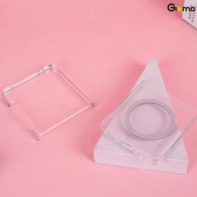 Gizmo Defense Twinkle เคสใส Z Flip7 กากเพชร Magsafe