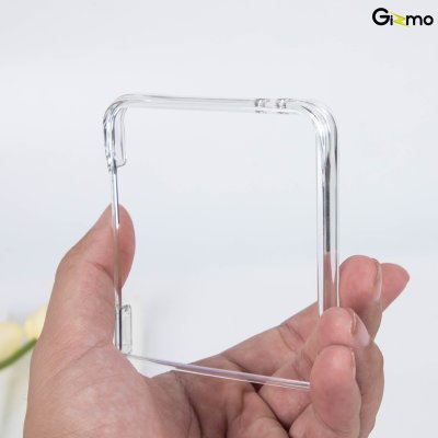 Gizmo Defense Hologram เคสใส Z Flip7 สีรุ้ง Magsafe