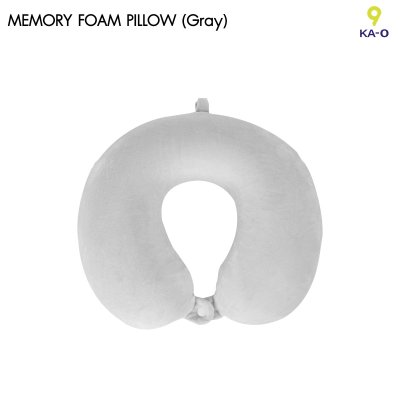 KA-O หมอนรองคอ Travel Memory Foam Neck Pillow