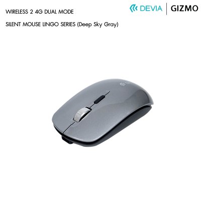 Devia Lingo Series Wireless+2.4G Dual Mode Silent Mouse เมาส์ไร้สาย  รุ่น EL245