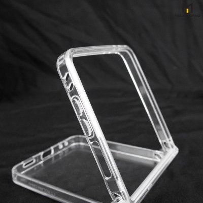Molan Cano for Samsung Z Flip7 Crystal Clear เคสใสกันกระแทก กันรอยขีดข่วน ซัมซุง