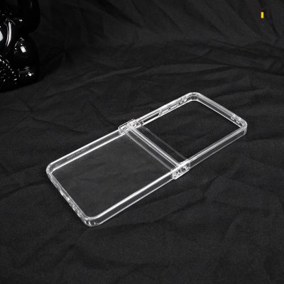 Molan Cano for Samsung Z Flip7 Crystal Clear เคสใสกันกระแทก กันรอยขีดข่วน ซัมซุง