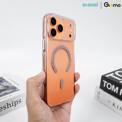 เคสใส Memumi Glitter with Magsafe iPhone 17