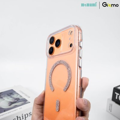 เคสใส Memumi Glitter with Magsafe iPhone 17