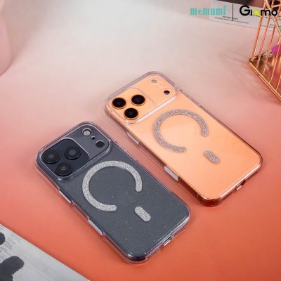 เคสใส Memumi Glitter with Magsafe iPhone 17