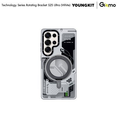 เคส S25 Ultra ขาตั้งหมุน 360 MagSafe ลาย Cyberpunk