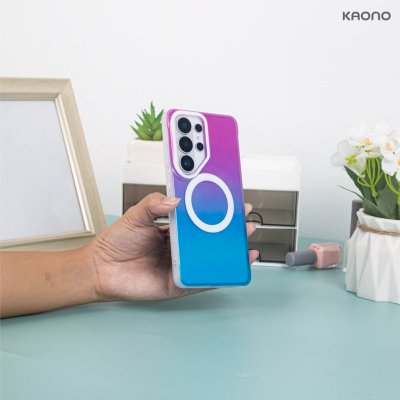 KAONO Case Gradient Glitter Magsafe  ไล่เฉดสีประกายกลิตเตอร์ S26 Ultra