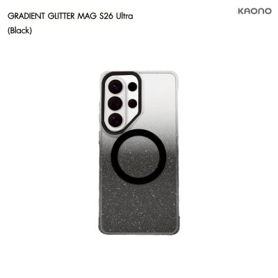 KAONO Case Gradient Glitter Magsafe  ไล่เฉดสีประกายกลิตเตอร์ S26 Ultra