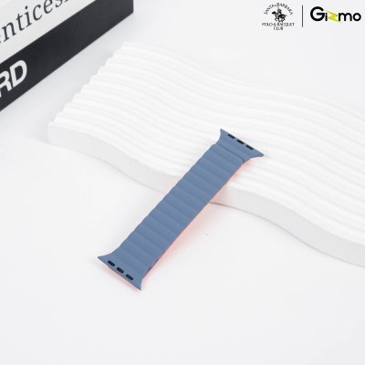 Polo Silicone+Magnetic Fitch Watchband สายนาฬิกาแอปเปิ้ลวอช 42/44/45/49mm