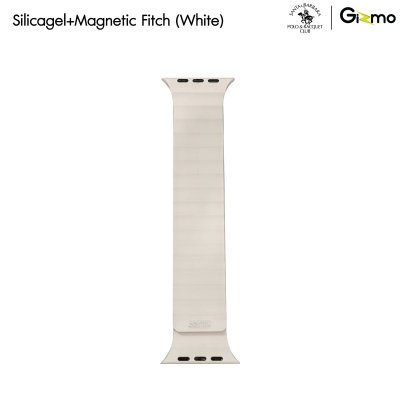 Polo Silicone+Magnetic Fitch Watchband สายนาฬิกาแอปเปิ้ลวอช 42/44/45/49mm