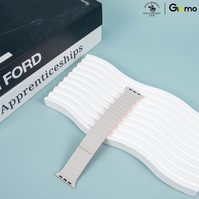 Polo Silicone+Magnetic Fitch Watchband สายนาฬิกาแอปเปิ้ลวอช 42/44/45/49mm
