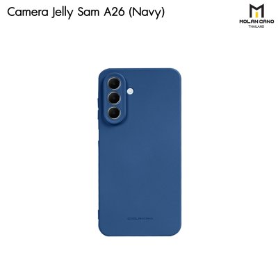 MOLAN Camera Jelly เคสนิ่มซิลิโคน สีสันสดใส สำหรับซัมซุง Samsung A26