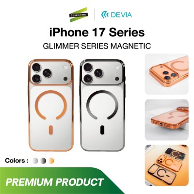 เคสใส Devia Glimmer Magnetic Case (PC) iPhone 17 Pro / Pro Max