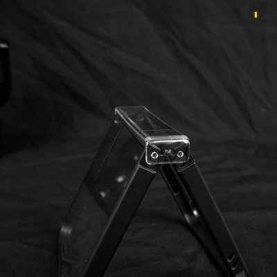 Molan Cano เคสใส Z Flip7 ขอบดำเมทัล เท่ กันกระแทกดีเยี่ยม