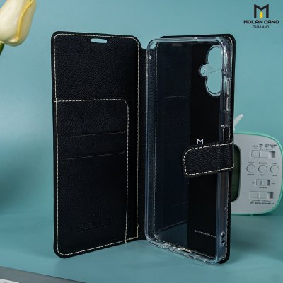Molan Cano Issue Diary Case เคสฝาพับมีช่องใส่บัตร Samsung สำหรับซัมซุง A06 4G/5G
