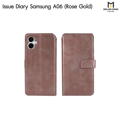 Molan Cano Issue Diary Case เคสฝาพับมีช่องใส่บัตร Samsung สำหรับซัมซุง A06 4G/5G