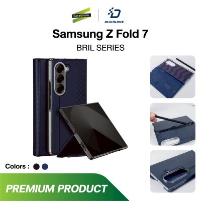 DuxDucis Bril เคสฝาพับ Z Fold7 แถมปากกา มีช่องใส่บัตร
