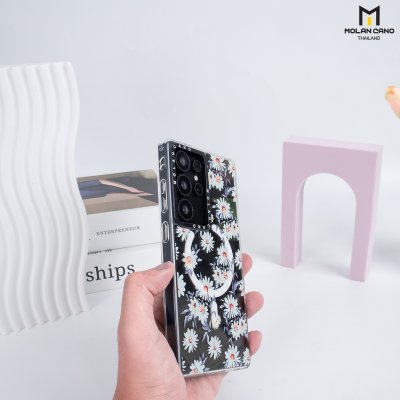 เคส Molan Cano S25 Ultra MagSafe ขอบใส สกรีนลาย