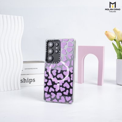 เคส Molan Cano S25 Ultra MagSafe ขอบใส สกรีนลาย