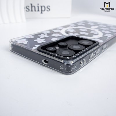 เคส Molan Cano S25 Ultra MagSafe ขอบใส สกรีนลาย