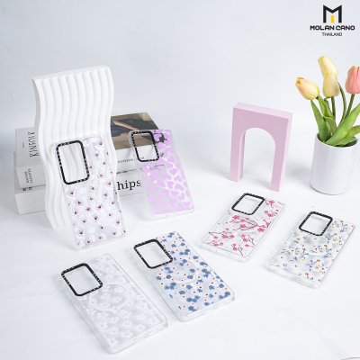 เคส Molan Cano S25 Ultra MagSafe ขอบใส สกรีนลาย
