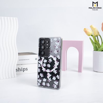 เคส Molan Cano S25 Ultra MagSafe ขอบใส สกรีนลาย