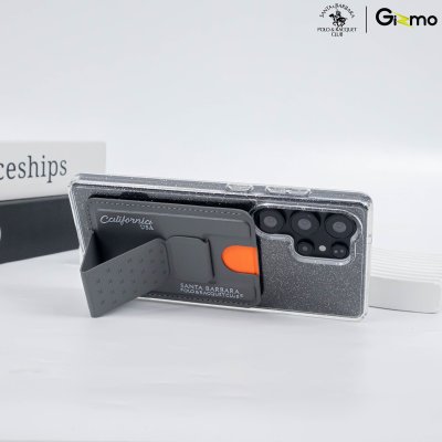 Polo Embroidery Magnetic Card Holder Beck ขาตั้งแม่เหล็กสำหรับโทรศัพท์