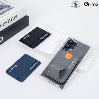 Polo Embroidery Magnetic Card Holder Beck ขาตั้งแม่เหล็กสำหรับโทรศัพท์