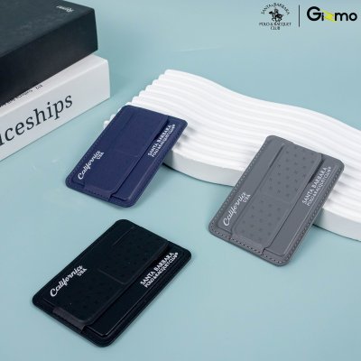 Polo Embroidery Magnetic Card Holder Beck ขาตั้งแม่เหล็กสำหรับโทรศัพท์
