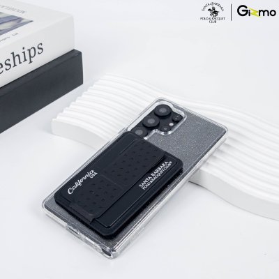 Polo Embroidery Magnetic Card Holder Beck ขาตั้งแม่เหล็กสำหรับโทรศัพท์