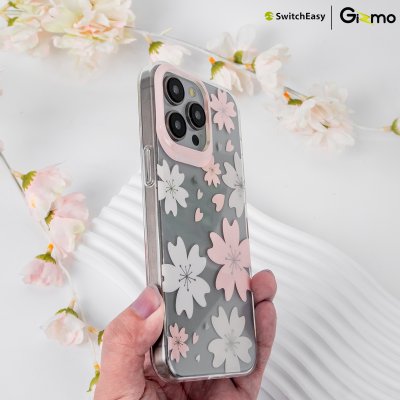 SwitchEasy เคสใสสกีนลาย Artist Double In-Mold Decoration iPhone 15 Case