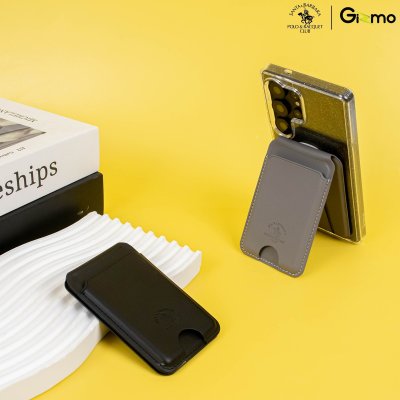 Polo Magsafe Card Pocket LEVI ขาตั้งแม่เหล็กสำหรับโทรศัพท์แบบพับได้