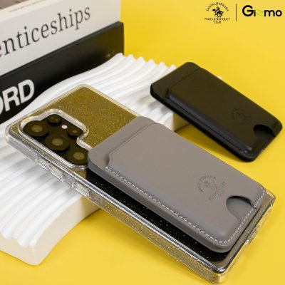 Polo Magsafe Card Pocket LEVI ขาตั้งแม่เหล็กสำหรับโทรศัพท์แบบพับได้