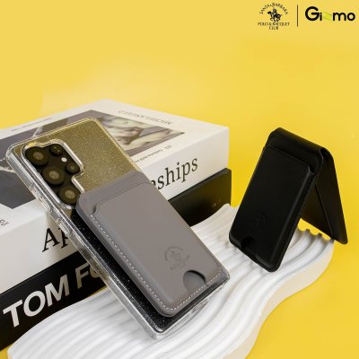 Polo Magsafe Card Pocket LEVI ขาตั้งแม่เหล็กสำหรับโทรศัพท์แบบพับได้