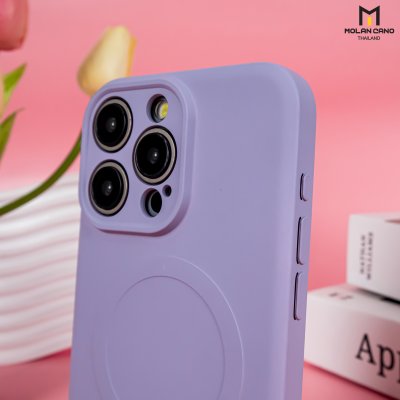 MOLAN Camera Jelly magsafe เคสนิ่มซิลิโคน สีสันสดใส ชาร์จไร้สาย สำหรับไอโฟน iPhone 15 series