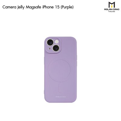 MOLAN Camera Jelly magsafe เคสนิ่มซิลิโคน สีสันสดใส ชาร์จไร้สาย สำหรับไอโฟน iPhone 15 series
