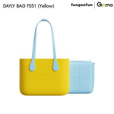 Fungoofun DAYLY BAG with Inner Bag กระเป๋าสะพาย EVA ดีไซน์ล้ำสมัย รุ่น F551