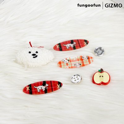 Fungoofun ตัวติดกระเป๋า Buckle Flower Series Jibbitz Cartoon