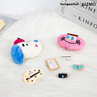 Fungoofun ตัวติดกระเป๋า Buckle Flower Series Jibbitz Cartoon