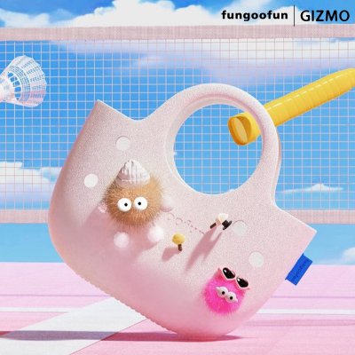 Fungoofun ตัวติดกระเป๋า Buckle Flower Series Jibbitz Cartoon