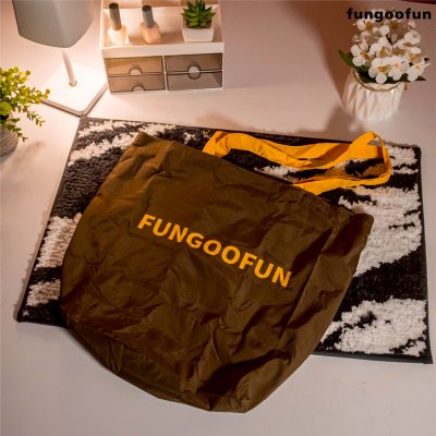 Fungoofun Inner Pocket Shopping Banana Charm F553 Mini พวงกุญแจกระเป๋าชอปปิงพับได้ ทรงกล้วยสุดชิค