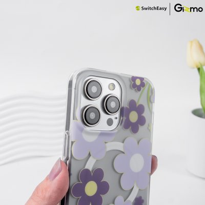 SwitchEasy เคสใสเนื้อแมท สกีนลาย ชาร์จไร้สาย Artist M Double iPhone 15 Case MagSafe