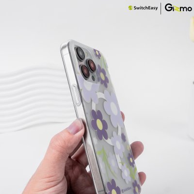 SwitchEasy เคสใสเนื้อแมท สกีนลาย ชาร์จไร้สาย Artist M Double iPhone 15 Case MagSafe