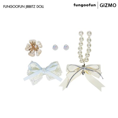 Fungoofun ตัวติดกระเป๋า Buckle Flower Series Jibbitz Cartoon