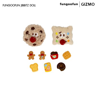 Fungoofun ตัวติดกระเป๋า Buckle Flower Series Jibbitz Cartoon