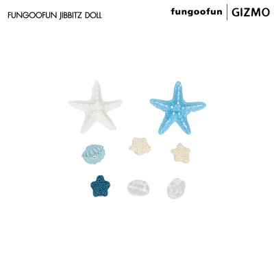 Fungoofun ตัวติดกระเป๋า Buckle Flower Series Jibbitz Cartoon