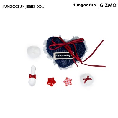 Fungoofun ตัวติดกระเป๋า Buckle Flower Series Jibbitz Cartoon