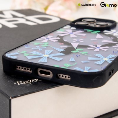 SwitchEasy เคสใสสกีนลาย ชาร์จไร้สาย Aura M Printed iPhone 15 Case MagSafe